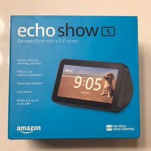 Amazon ECHO SHOW 5 (Charcoal) - NIB